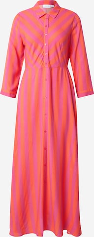 VILA Kleid 'VIAya Paya' in Orange: Vorderseite