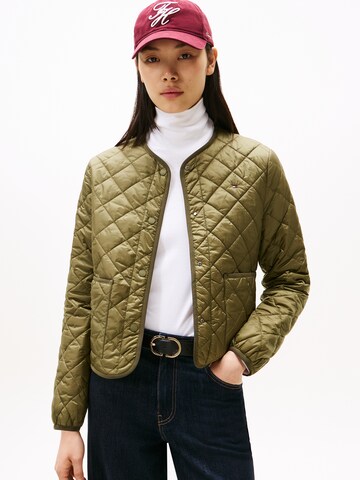 TOMMY HILFIGER Kevad-sügisjope, värv roheline: eest vaates