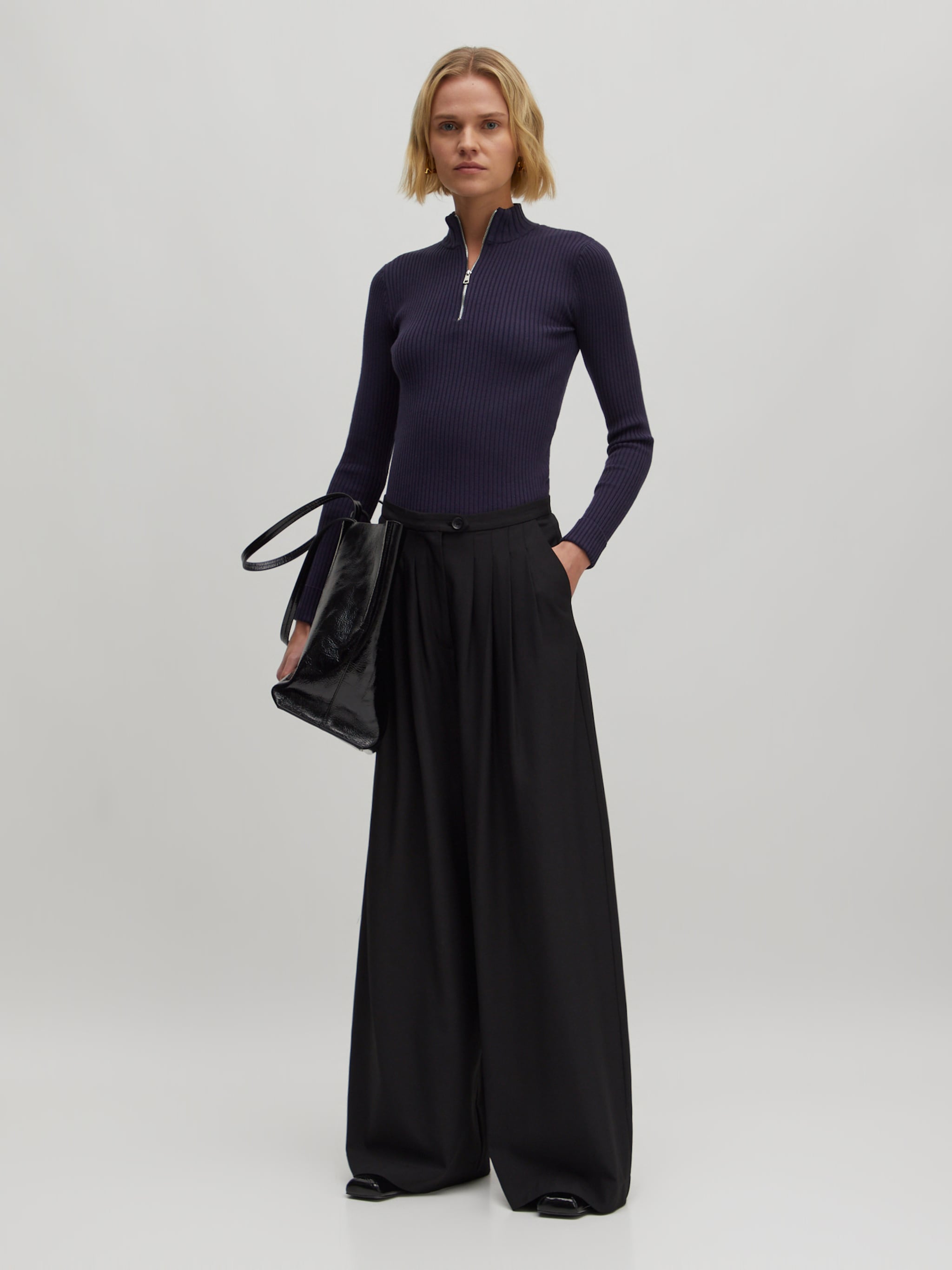 EDITED Produits Pull-over 'Alison' bleu nuit
