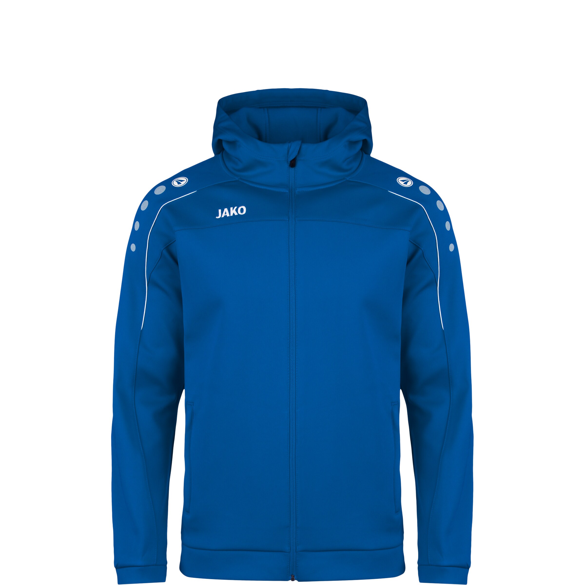 JAKO Sportjacke 'Classico' in Blau: Vorderseite