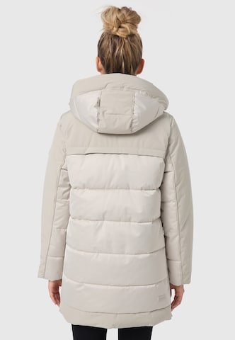 NAVAHOO Winter Jacket 'Samtkätzchen' in Beige