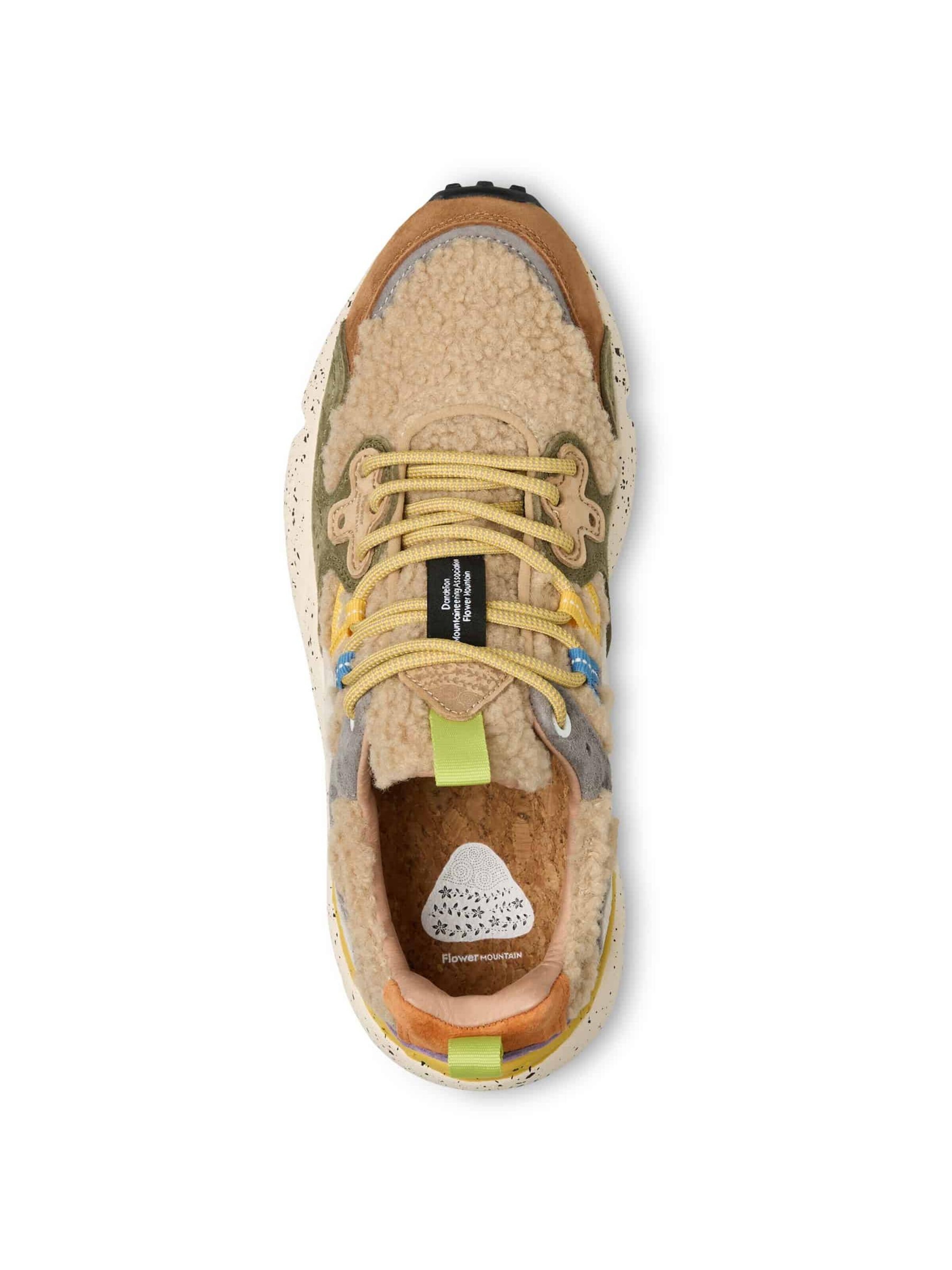 Flower Mountain Sneakers laag 'YAMANO 3 UNI' in Groen