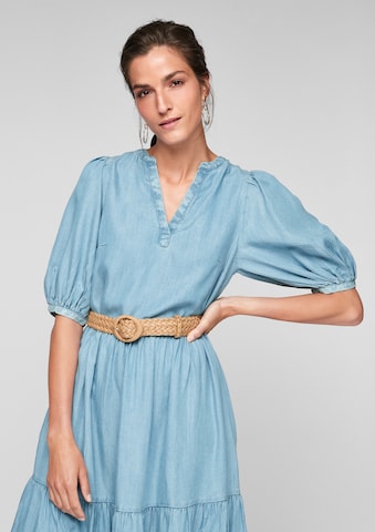 s.Oliver Shirt Dress in Blue