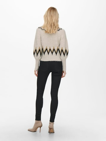 ONLY Sweater 'Smila' in Beige