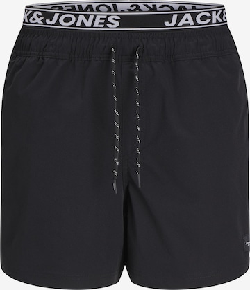 Jack & Jones Junior Swimming shorts 'JPSTMaui' in Black: front