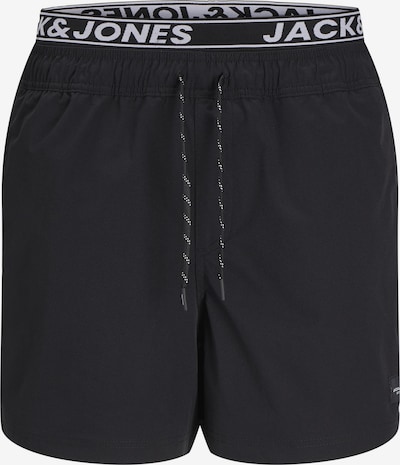 JACK & JONES Uimashortsit 'JPSTMaui' värissä musta / offwhite, Tuotenäkymä