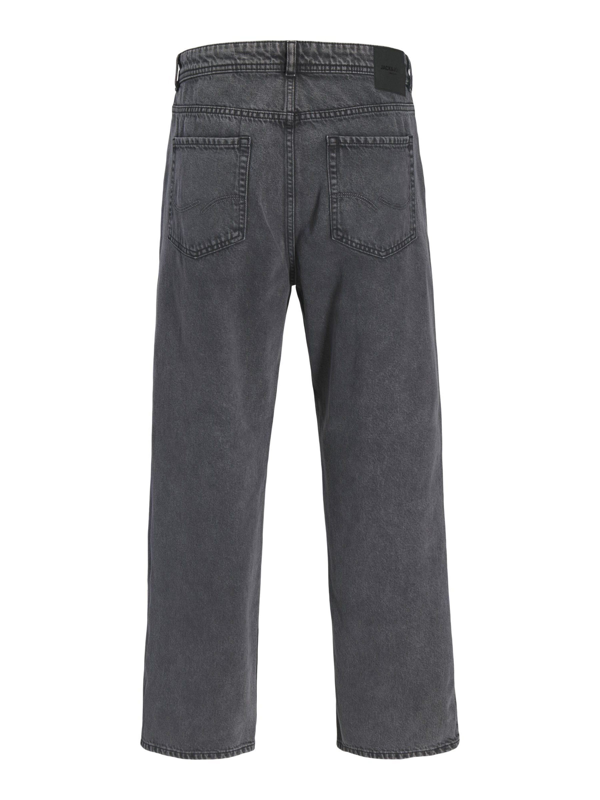 JACK & JONES Baggy Jeans 'JPSTAlex Antonio' in Black