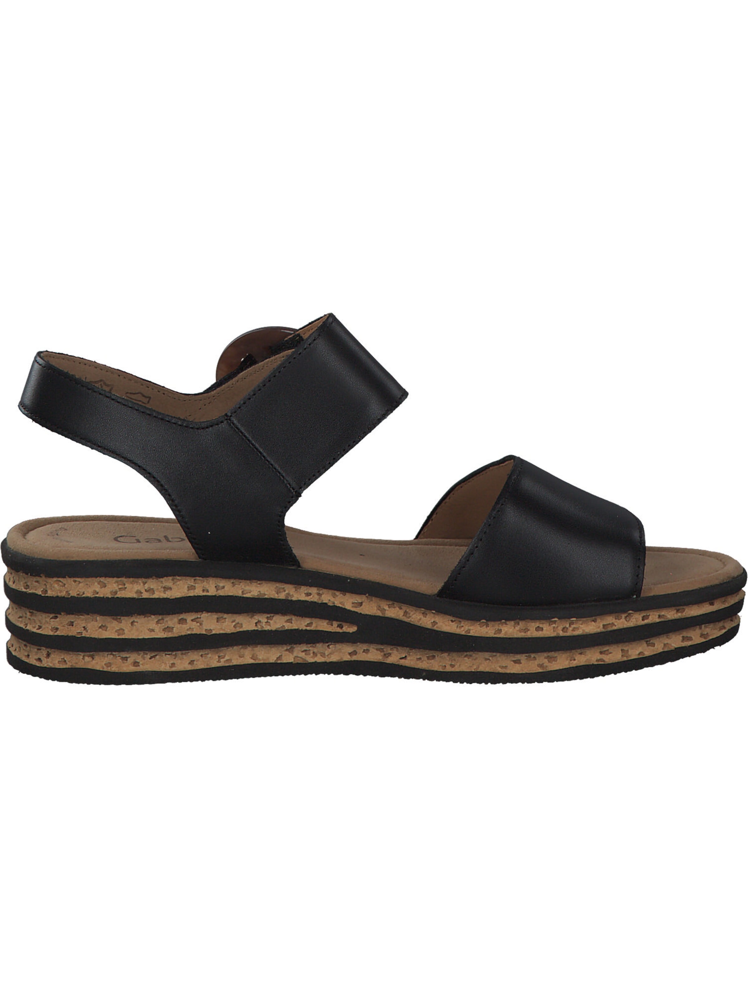 GABOR Sandale in Schwarz