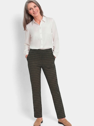 Goldner Regular Broek 'Carla' in Zwart
