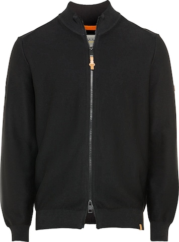 CAMEL ACTIVE Knit Cardigan in Black: front