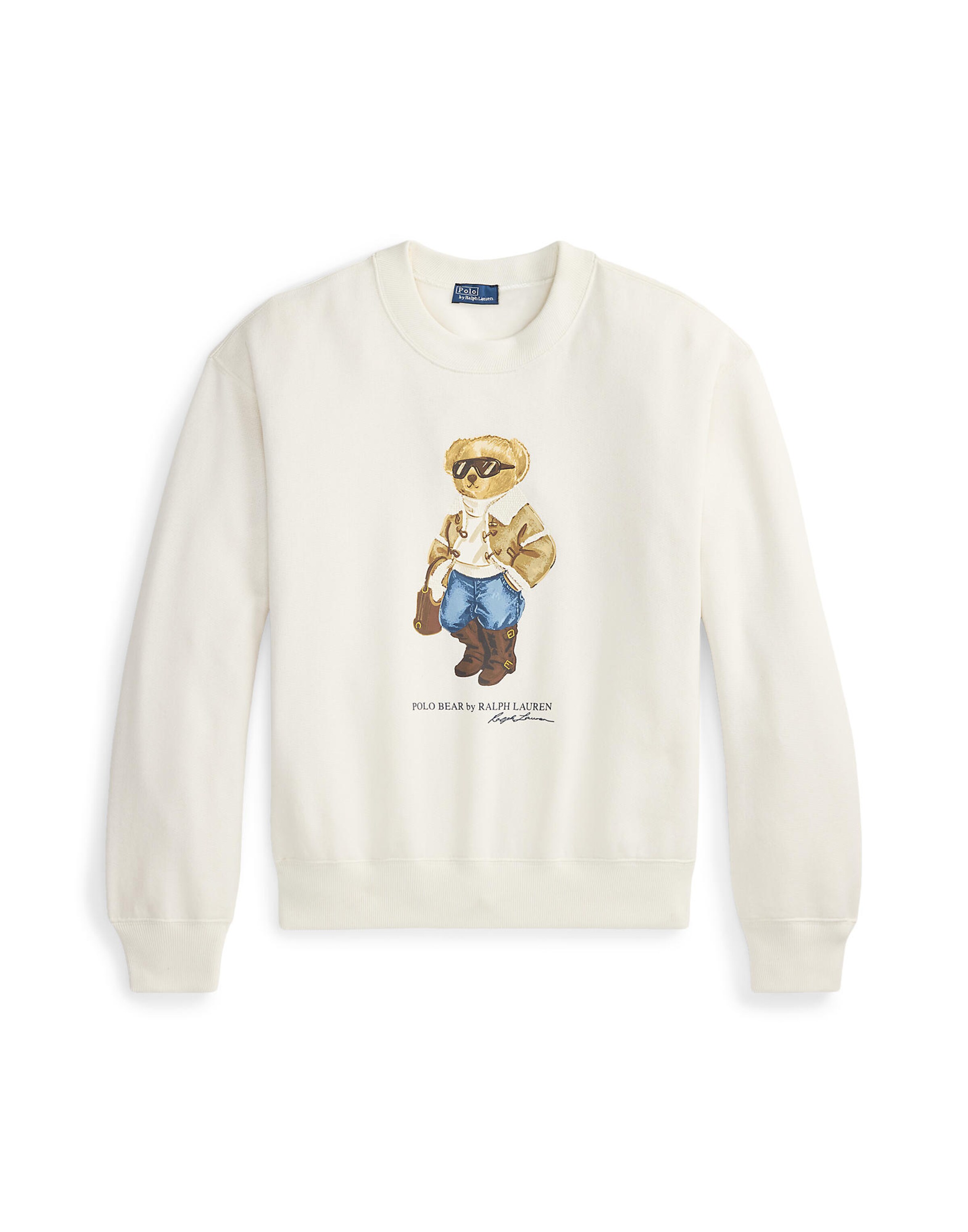 Felpa di Polo Ralph Lauren in bianco: frontale
