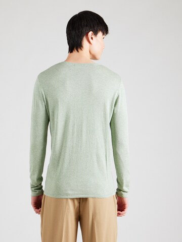 SELECTED HOMME Sweater 'SLHRome' in Green