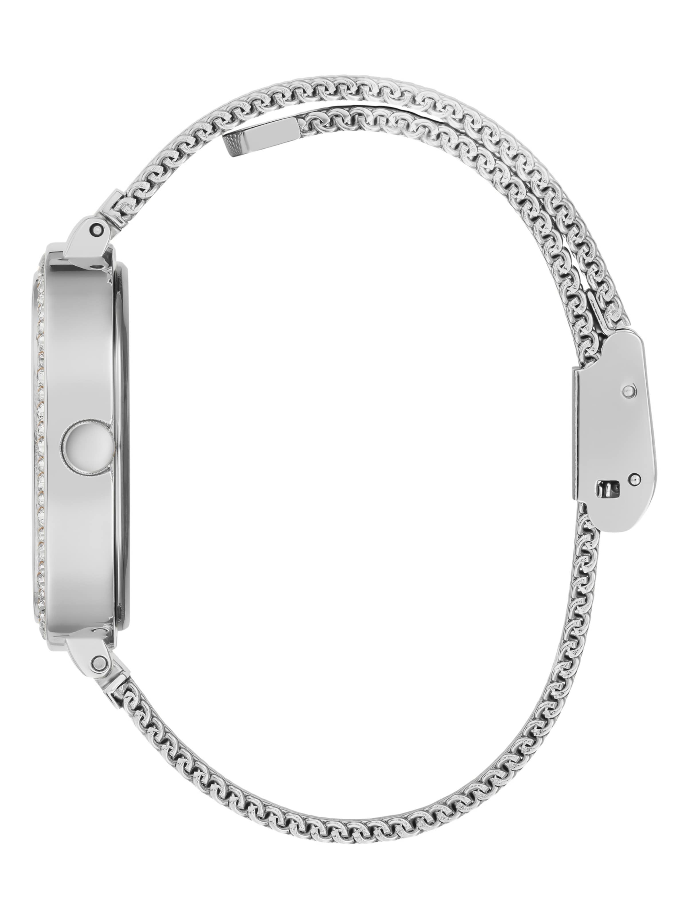 GUESS Analoguhr ' TAPESTRY ' in Silber