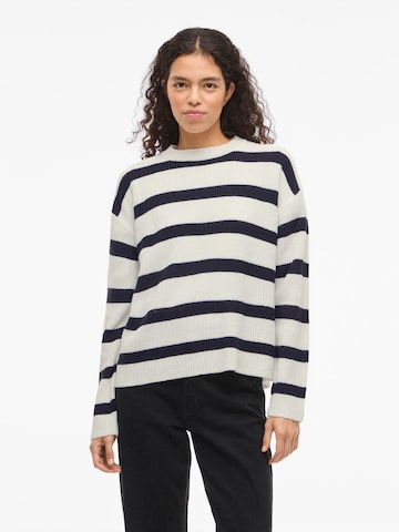 VILA Sweater 'VIULLA' in White: front