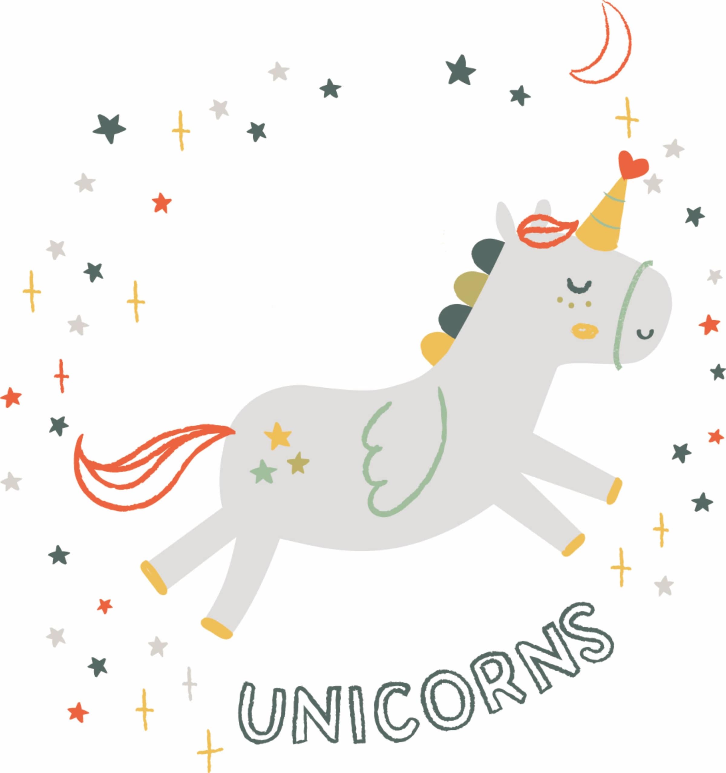 LILIPUT Shirt 'Unicorns' in White