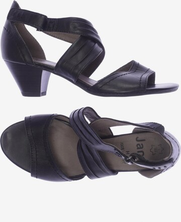JANA Sandals & High-Heeled Sandals in 38 in Black: front