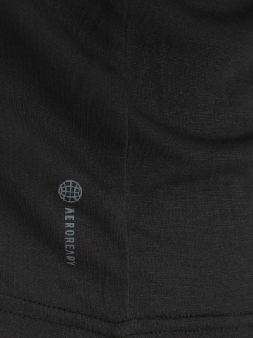 ADIDAS PERFORMANCE Funkcionalna majica 'Studio' | črna barva