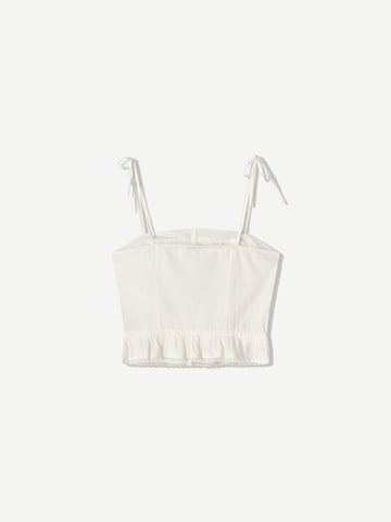 Bershka Overdel i hvid