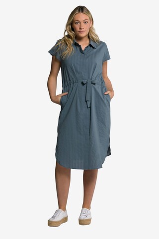 Ulla Popken Dress in Blue: front