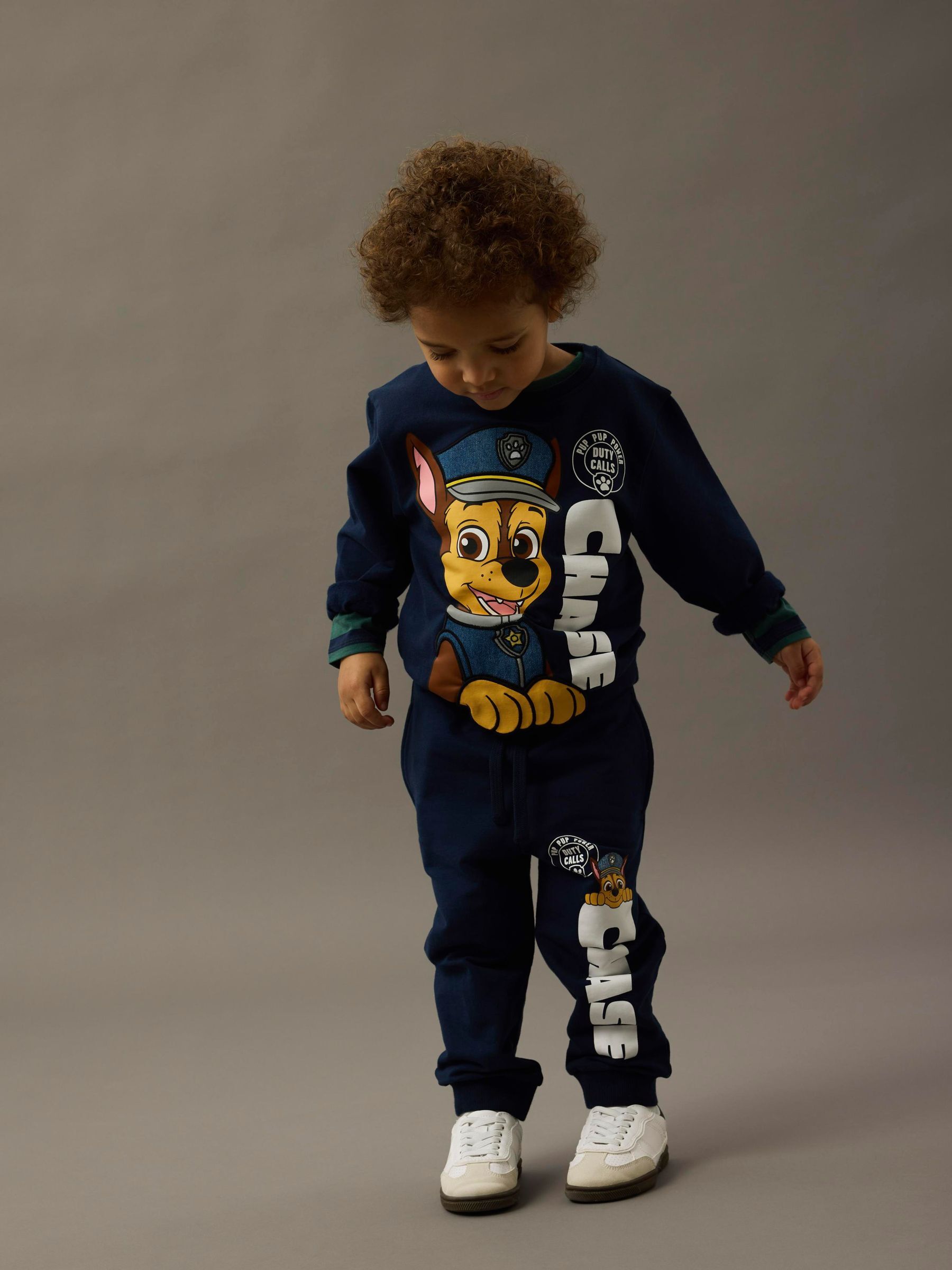 Paw Patrol Set Bambino Piccolo – Felpa Con Cappuccio E Pantaloni, Con Chase E Orecchie 3D, Blu
