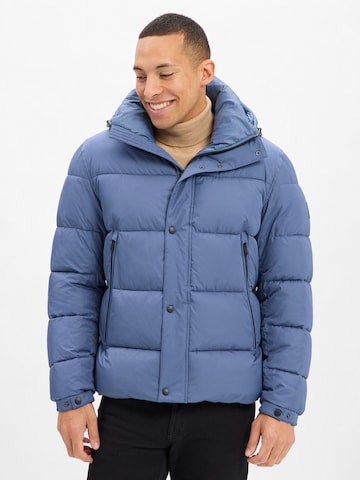 Veste d’hiver 'Omaris' BOSS en bleu : devant
