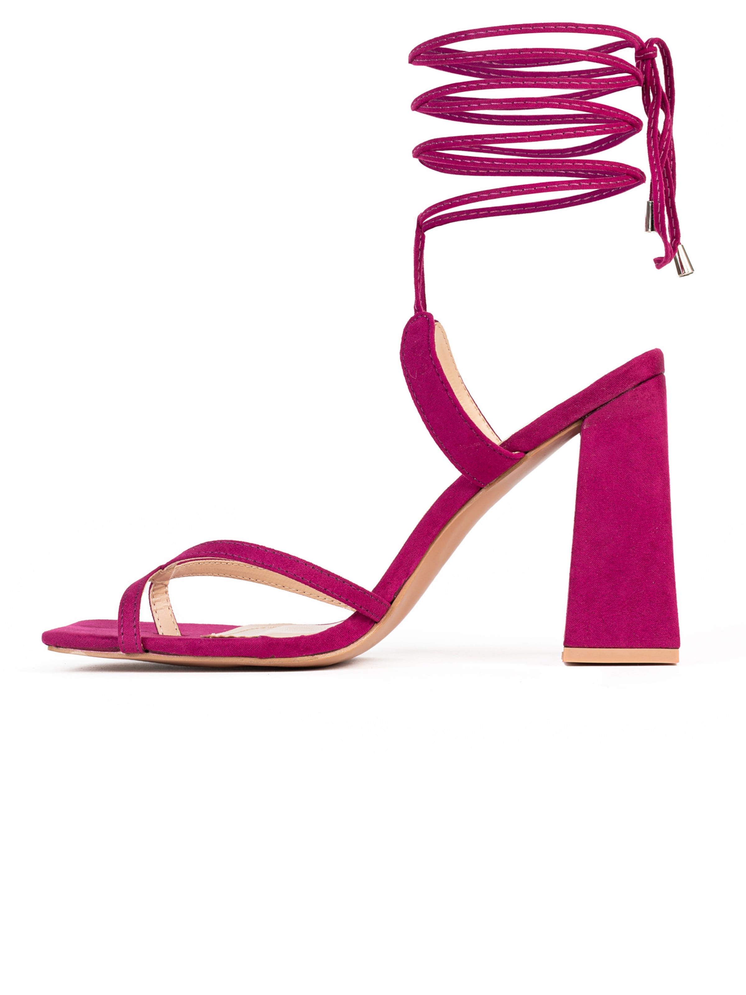 Celena Босоножки через палец 'Chenaya' в Ярко-розовый: спереди