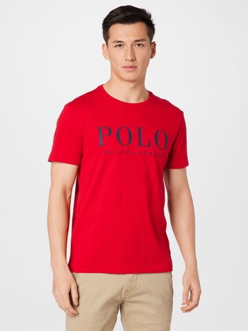 Polo Ralph Lauren T-shirt i röd: framsida