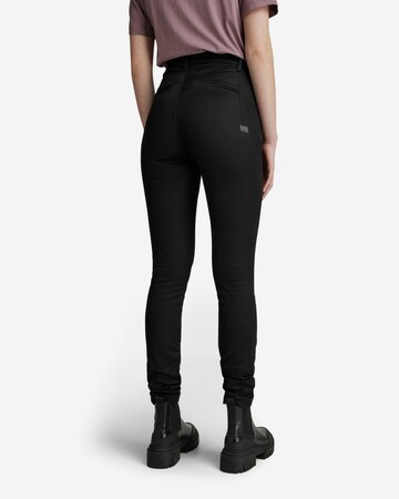 G-Star RAW Skinny Chinohose in Schwarz