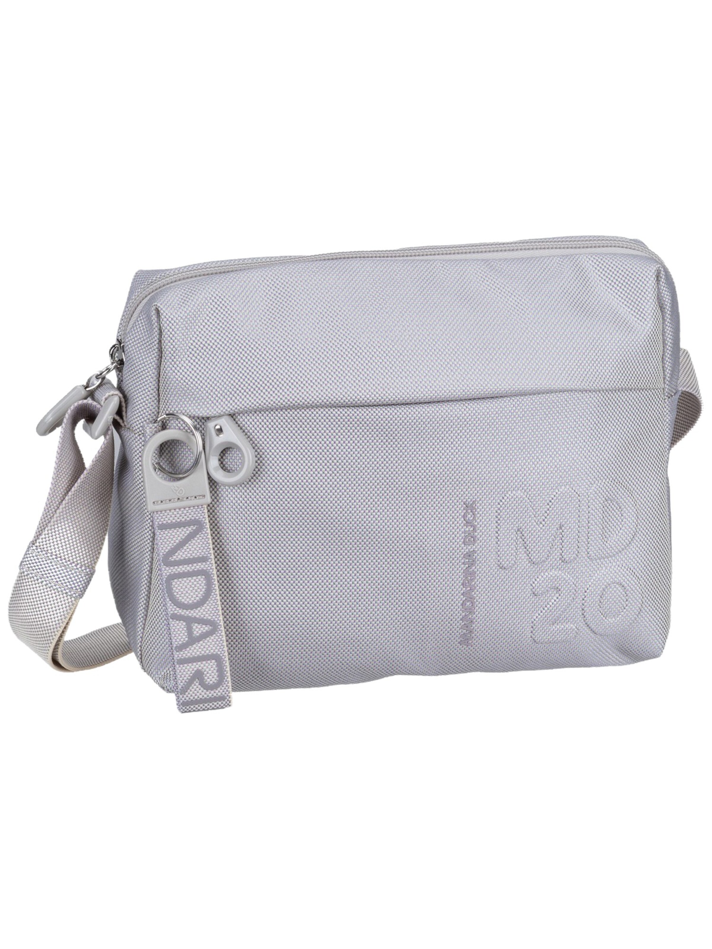 MANDARINA DUCK Crossbody Bag in Grey: front