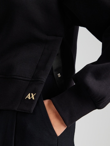ARMANI EXCHANGE Tréning póló - fekete