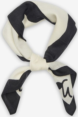 Noolur Scarf 'BORLANGE' in White: front