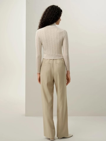 Lilysilk - Cárdigan 'X LYDIA MILLEN' en beige