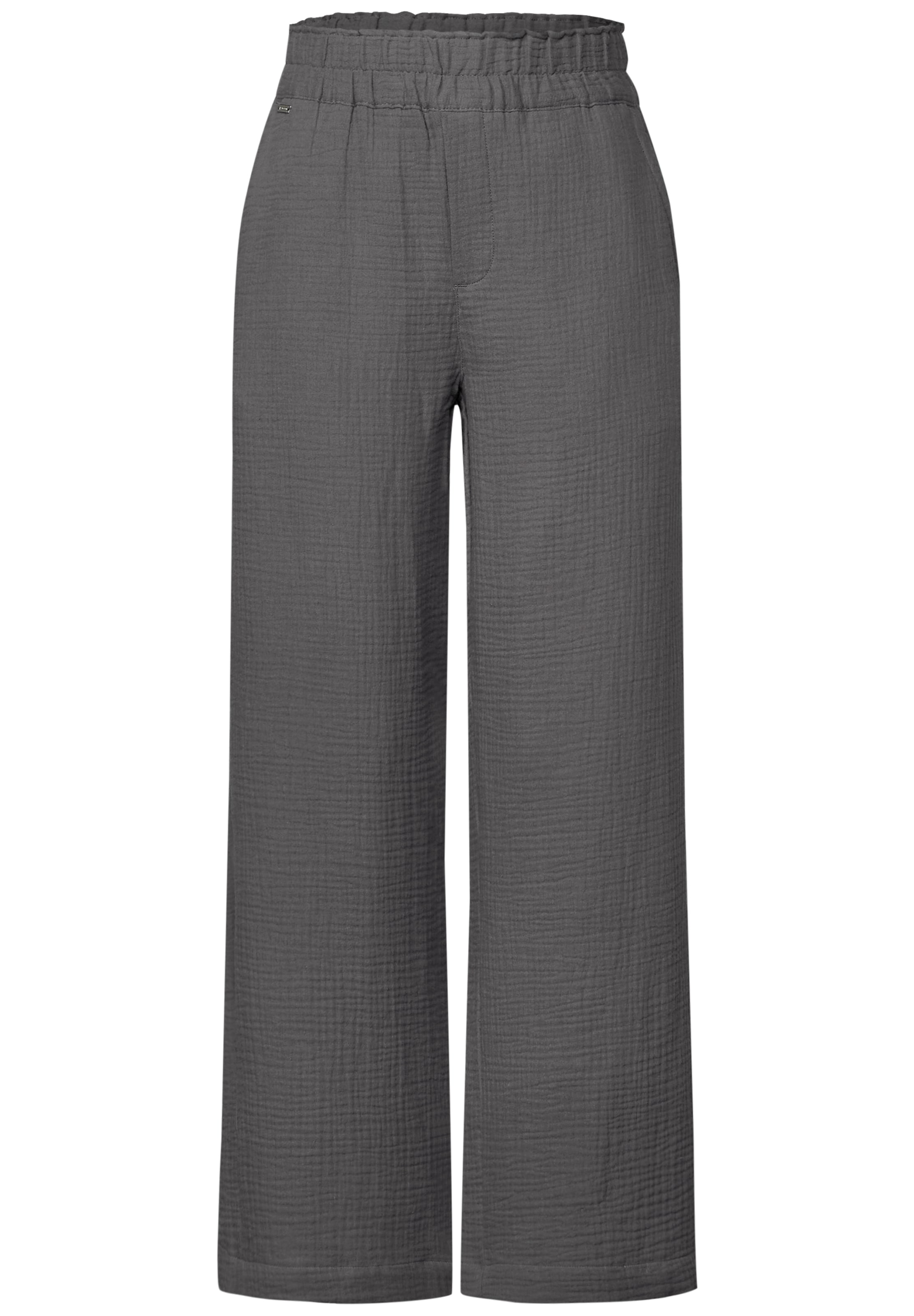 STREET ONE Pants in Grey: front