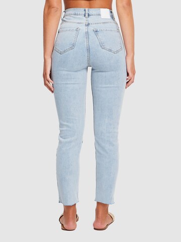 Regular Jeans 'PIA' de la The Fated pe albastru: spate