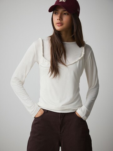 Next Футболка в Бежевый: спереди