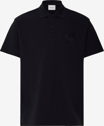 !Solid Poloshirt 'SDBetova' in Schwarz: Vorderseite