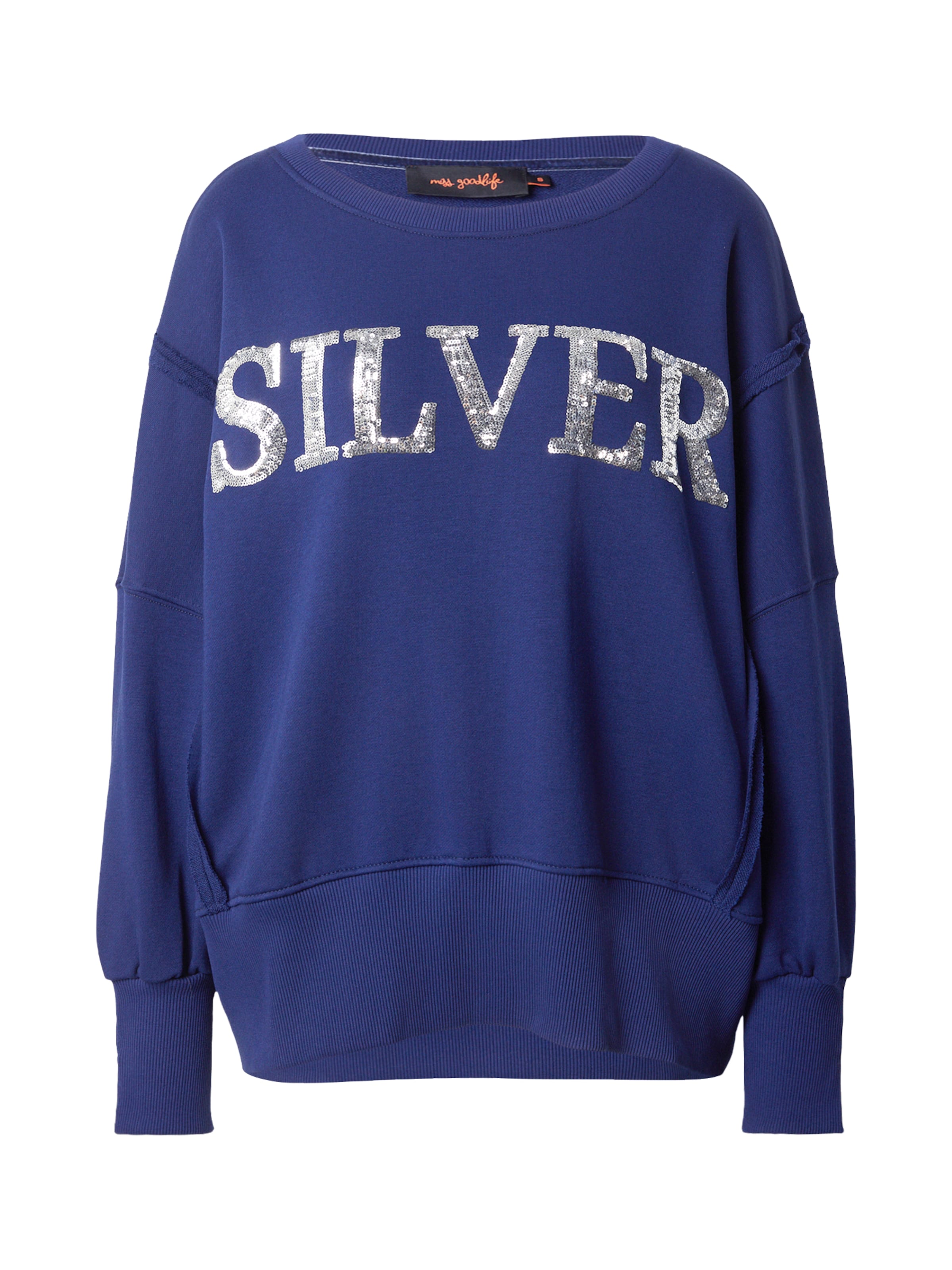 Felpa di miss goodlife in blu: frontale