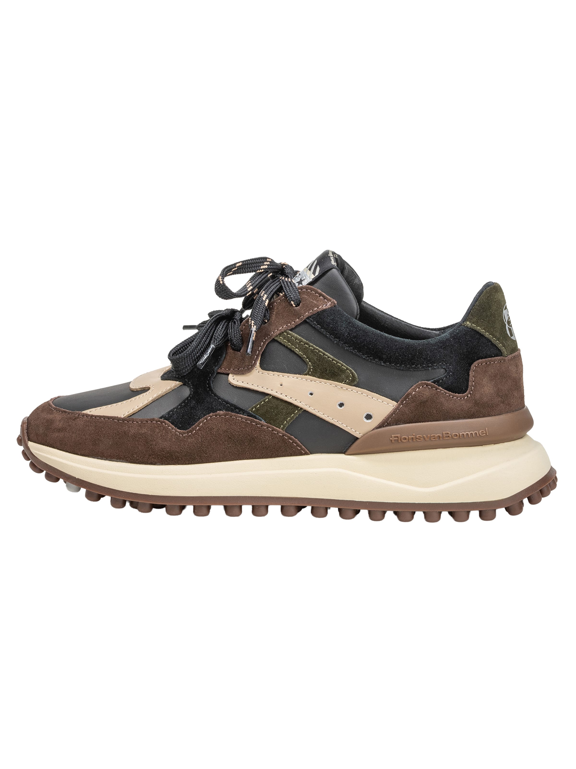 Floris van Bommel Sneaker 'Noppi 46' in Schwarz: Vorderseite