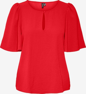 VERO MODA Bluse 'VMAlva' in Rot: Vorderseite