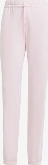 ADIDAS SPORTSWEAR Pantalon de sport 'Essentials' en rose / blanc, Vue avec produit