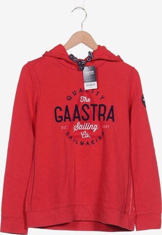 Gaastra Sweatshirt & Zip-Up Hoodie in XL in Red: front