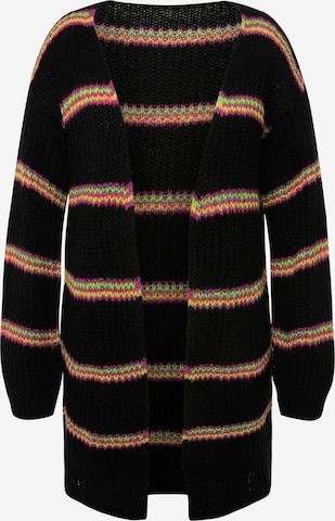 MIAMODA Gebreid vest in Zwart: voorkant