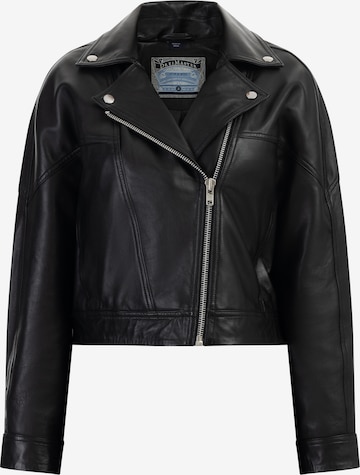 DreiMaster Vintage Between-Season Jacket in Black: front