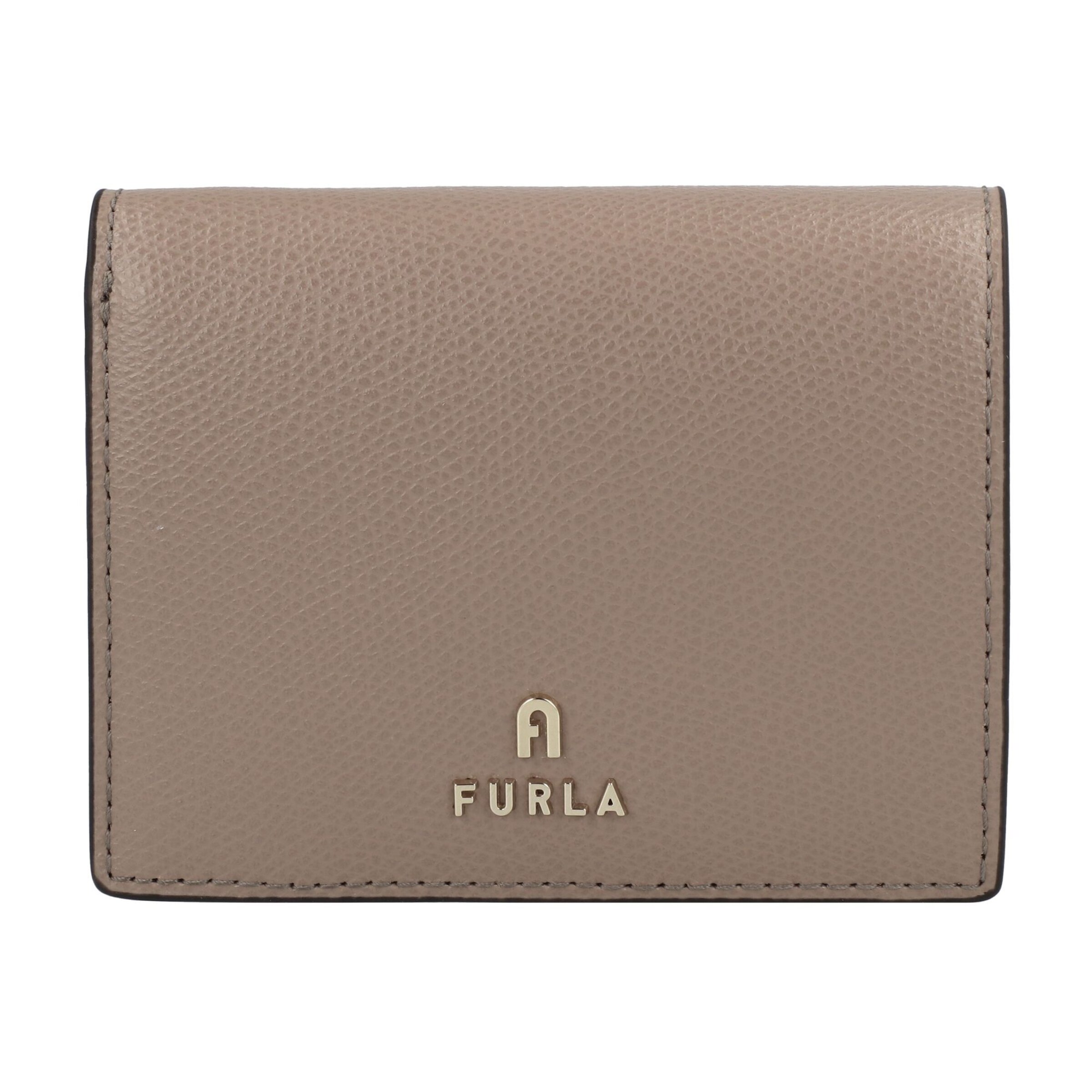 FURLA Wallet 'Camelia' in Beige: front