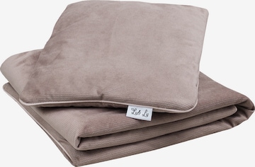 Luli Lu Baby blanket in Brown: front