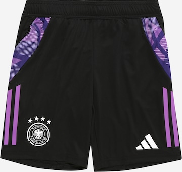 ADIDAS PERFORMANCE Slimfit Sportsbukser 'DFB Tiro 24 Competition' i sort: forside