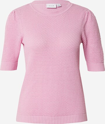 VILA Sweater 'Dalo' in Pink: front