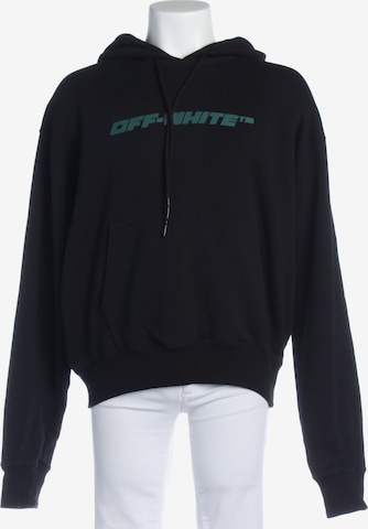 Off-White Sweatshirt / Sweatjacke M in Schwarz: Vorderseite