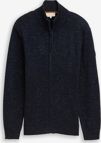 Vestes en maille TOM TAILOR en bleu : devant