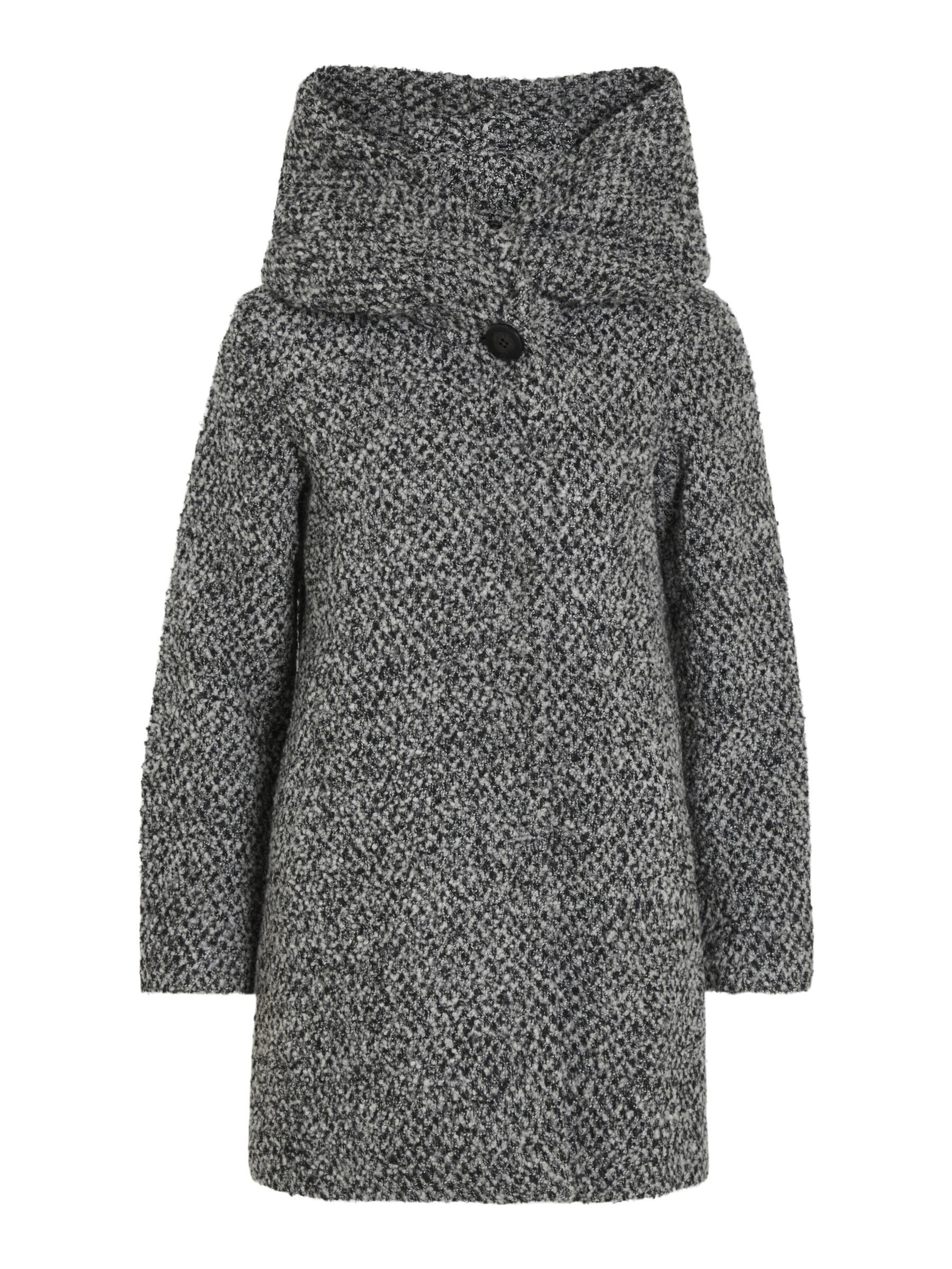 VILA Tussenmantel in Grijs: voorkant